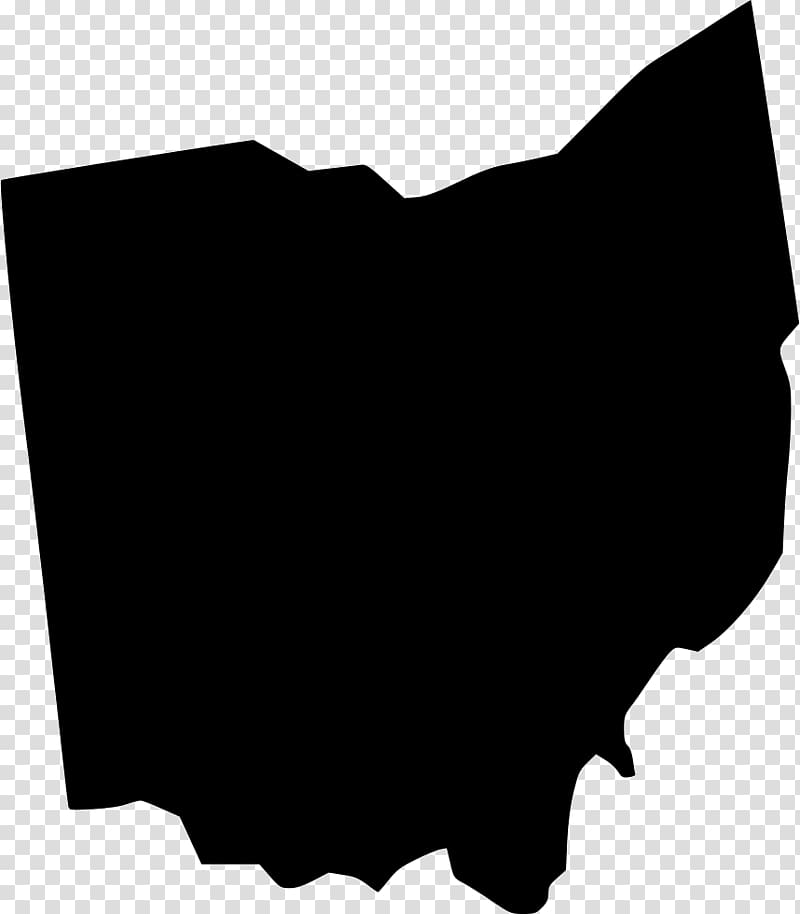 Ohio Map Line art , map transparent background PNG clipart