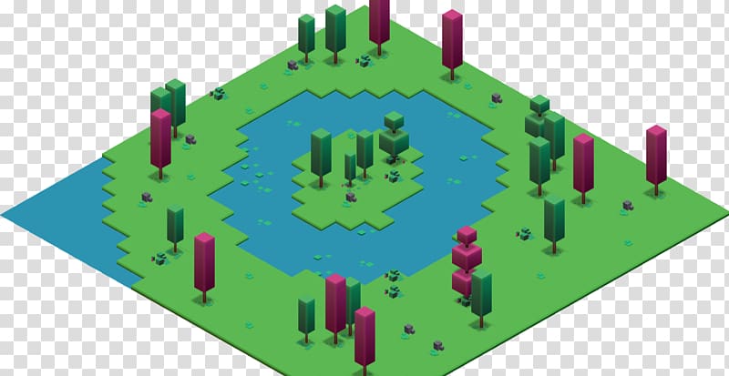 Isometric graphics in video games and pixel art Tile-based video game Monument Valley, isometric island transparent background PNG clipart
