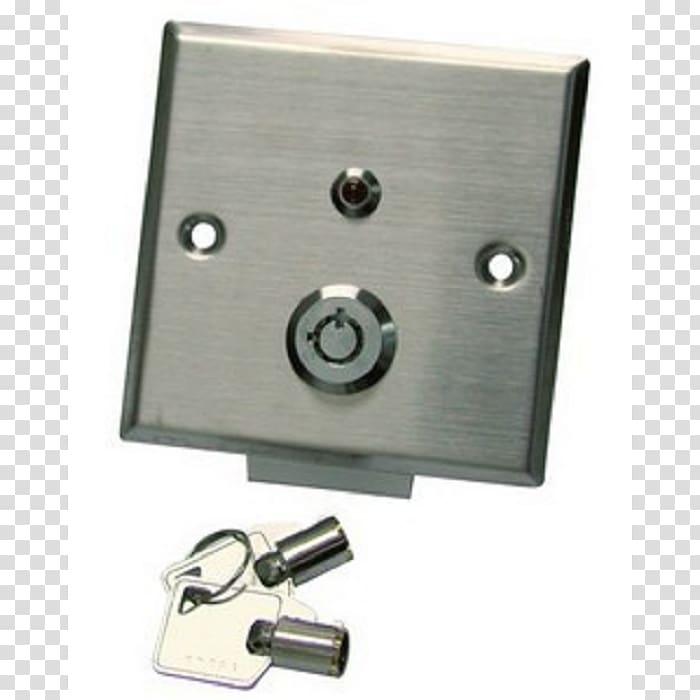 Key switch Access control Push-button Lock Kill switch, emergency key switch transparent background PNG clipart