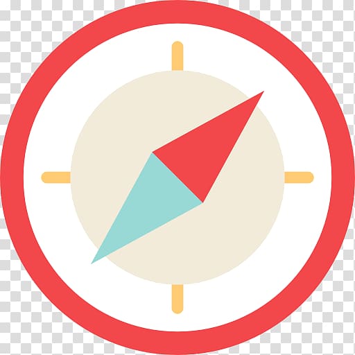 Red and white compass illustration, Compass Cartoon , compass ...