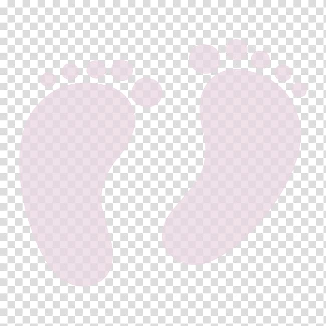 foot prints , Pink Heart Pattern, Baby Footprints transparent background PNG clipart