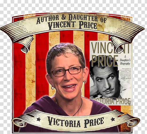Vincent Price: A Daughter's Biography Victoria Price Writer, book transparent background PNG clipart