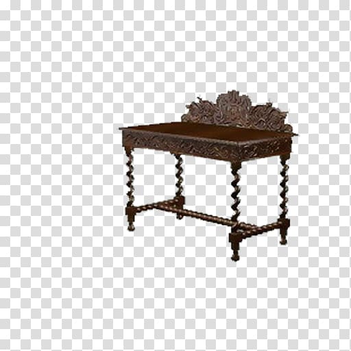 Table Chair Drawer 3D modeling, table transparent background PNG clipart
