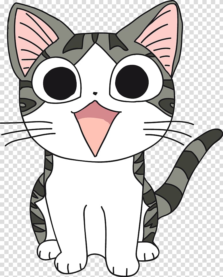 Nice Kitty  Cute Cats Drawings Anime Cute Animal Art HD wallpaper  Pxfuel