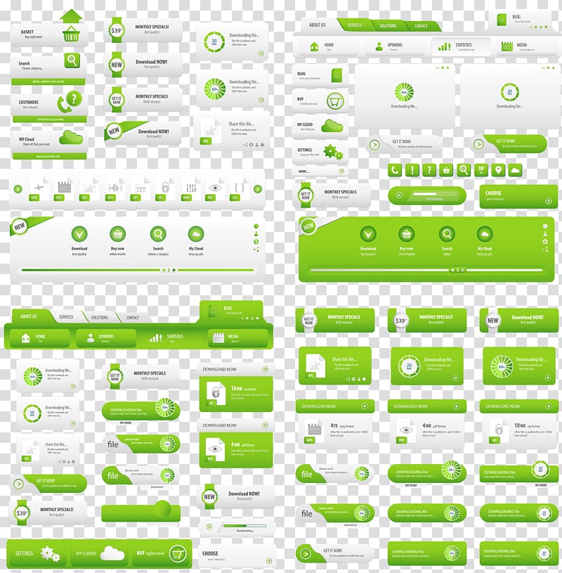 Web design Website Button, Creative Web Design transparent background PNG clipart