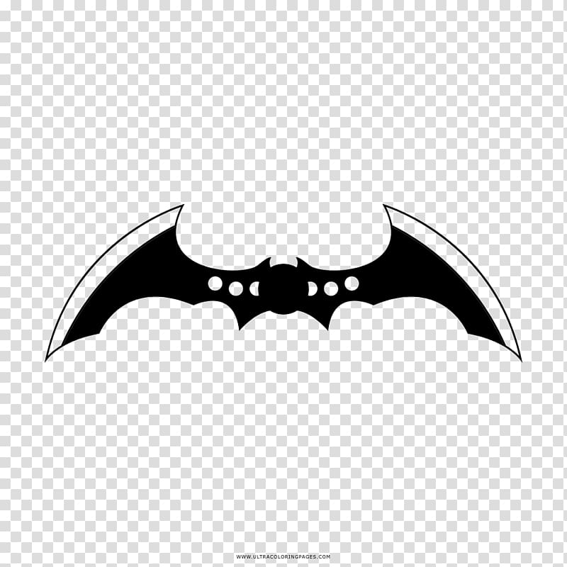 Batman Black and white Drawing Batarang Coloring book, batman transparent background PNG clipart