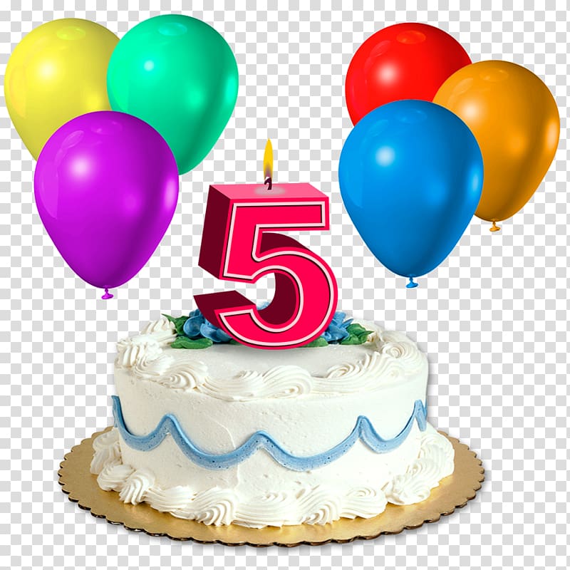 5 Birthday Logo