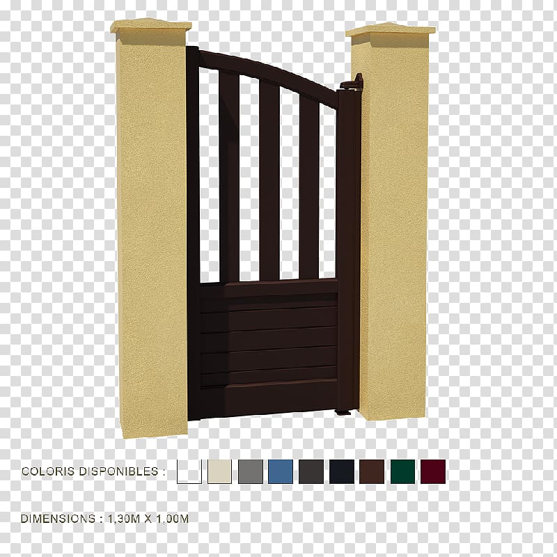 Portillon Aluminium Gate Portal Garden, gate transparent background PNG clipart