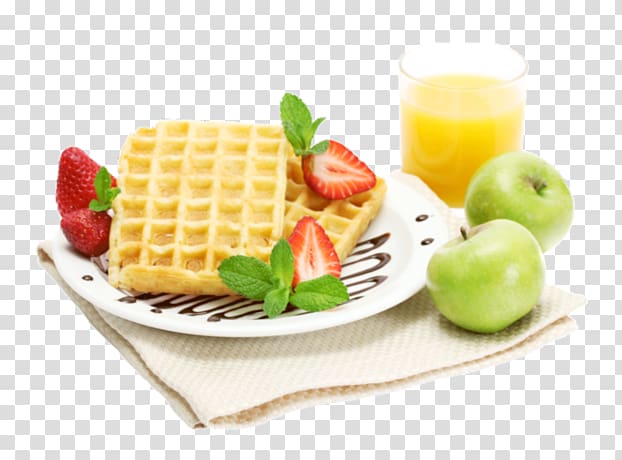 Belgian waffle Full breakfast Bacon Breakfast sausage, breakfast icon transparent background PNG clipart