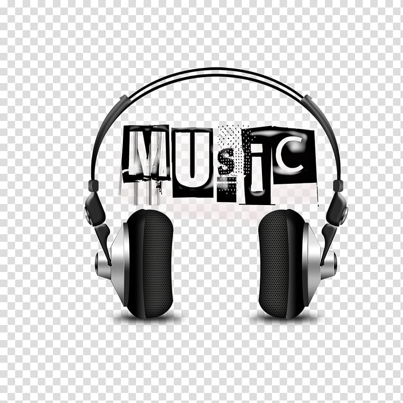 music,music black headphones transparent background PNG clipart