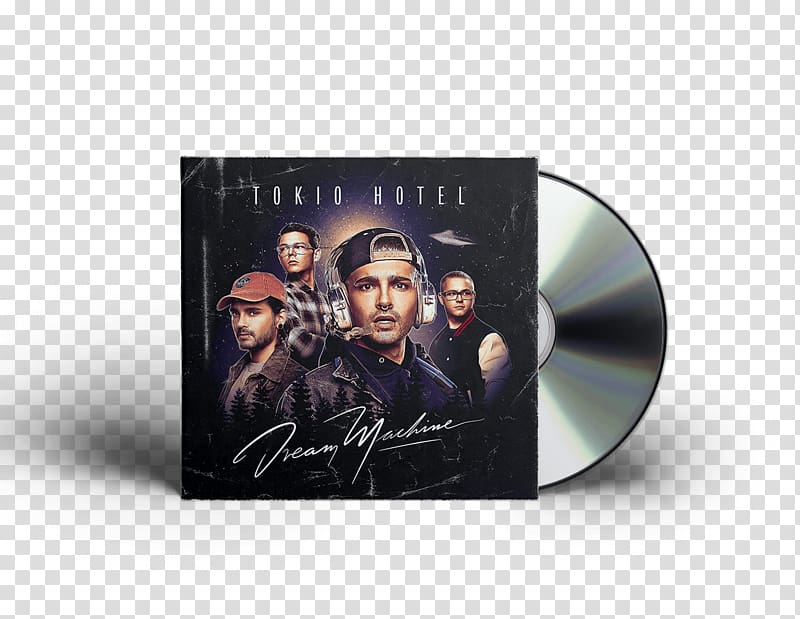 Tokio Hotel Dream Machine Schrei What If Album, albums transparent background PNG clipart