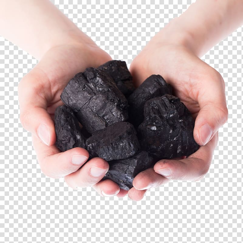 Coal mining Petroleum Coke, Holding coal transparent background PNG clipart