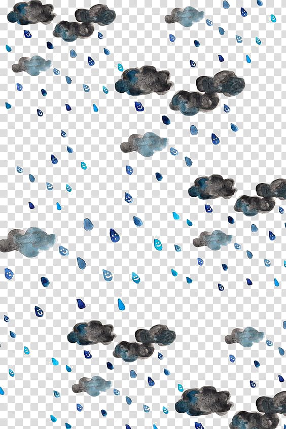 rain clouds , Cloud Rain Drawing Illustration, dark clouds transparent background PNG clipart