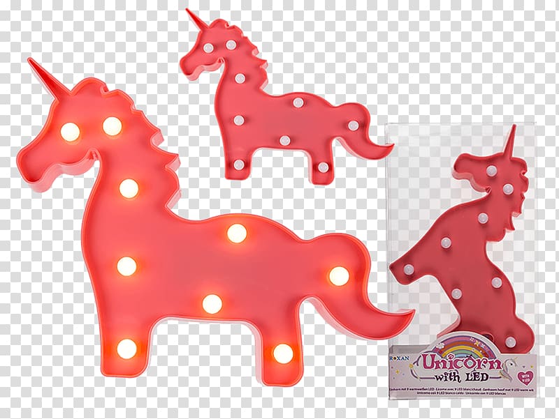 Light-emitting diode LED lamp Nightlight Light fixture, blue unicorn costume transparent background PNG clipart