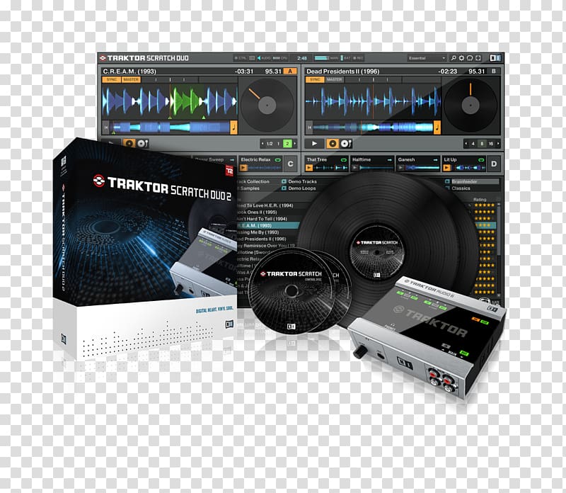 Native Instruments Traktor Scratch A6 Vinyl emulation software Disc jockey Audio, others transparent background PNG clipart