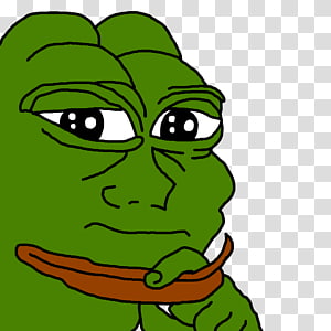 Meme Pepe the Frog Dat Boi Emoji, meme transparent background PNG ...