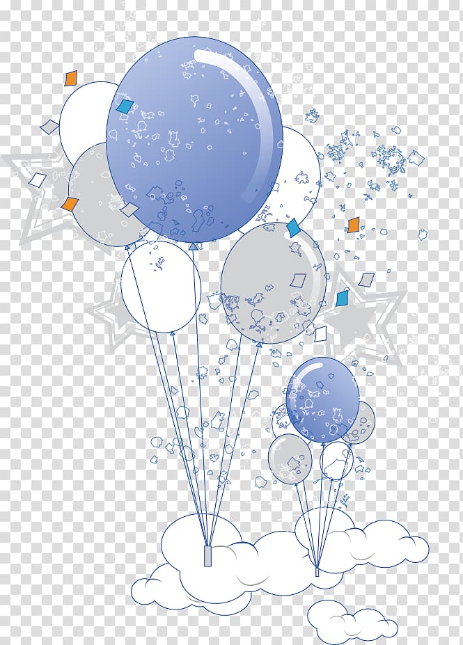 Flower Euclidean Adobe Illustrator, balloon transparent background PNG clipart