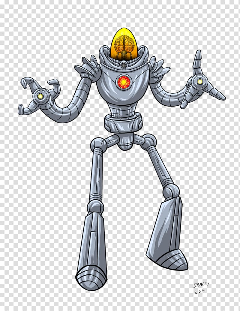 Robot Hero Alien Brain YouTube Drawing, robot transparent background PNG clipart