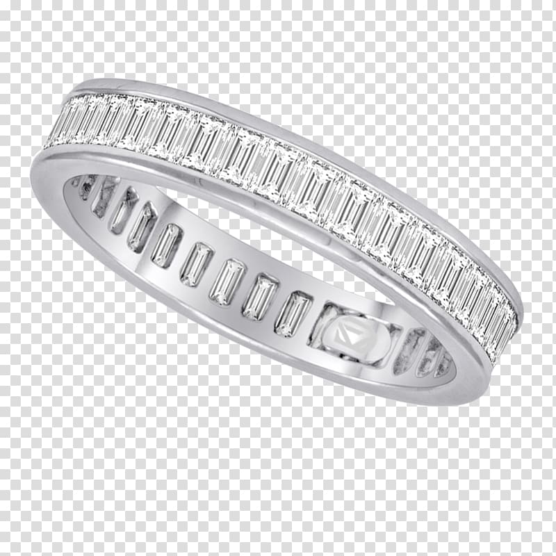 Wedding ring Silver Platinum, infinity band bracelet transparent background PNG clipart
