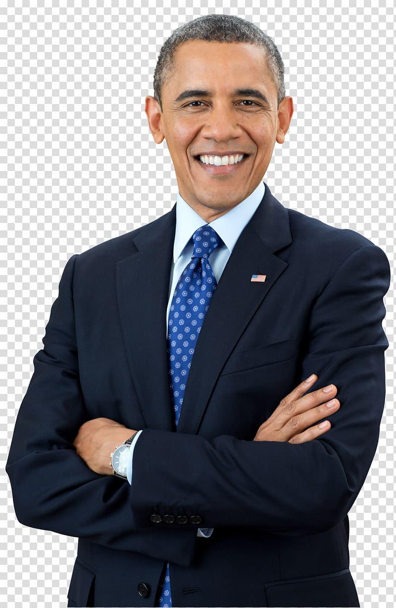 Barack Obama transparent background PNG clipart