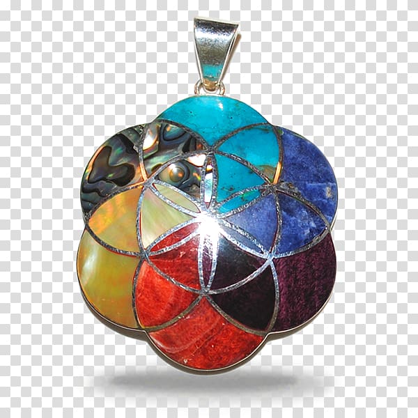 Locket Cobalt blue Christmas ornament Turquoise, chakra pendants transparent background PNG clipart