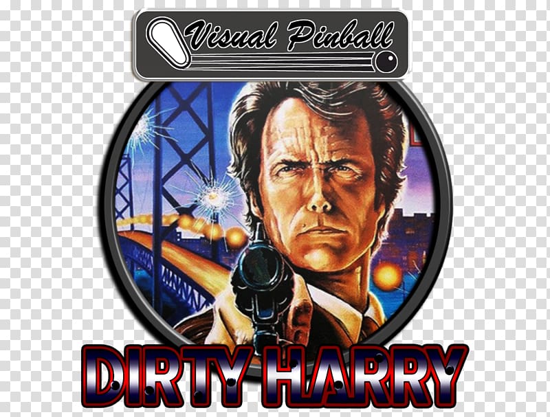 Visual Pinball Translight, Dirty Harry transparent background PNG clipart