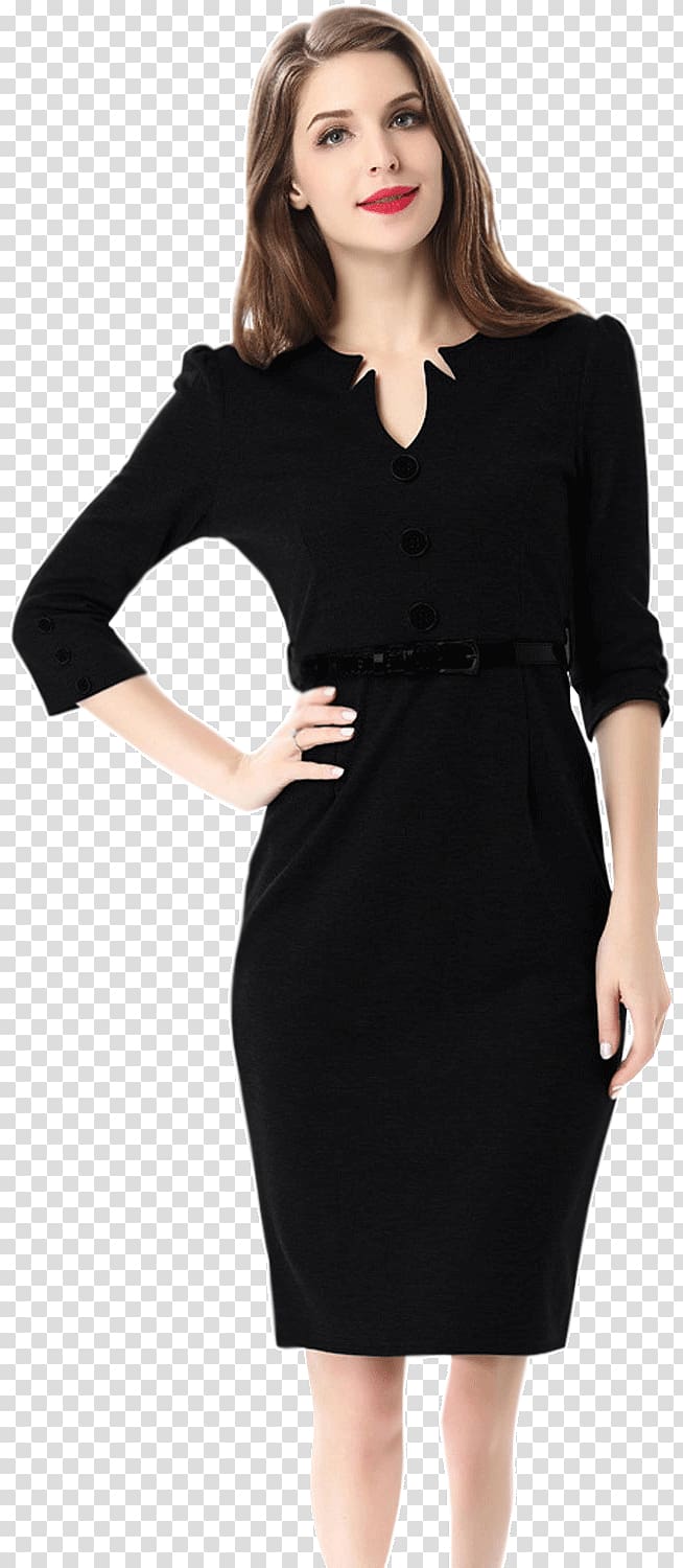 Little black dress Sleeve Clothing Romper suit, dress transparent background PNG clipart