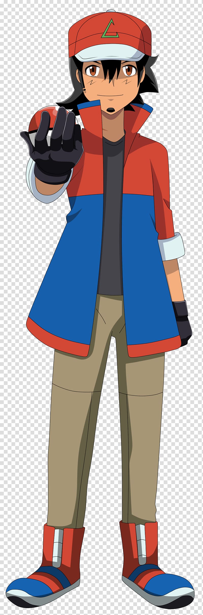 Clemont Kalos Pokémon Kavaii, Ash Ketchum transparent background PNG clipart