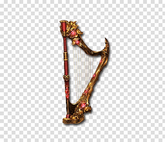 Granblue Fantasy Celtic harp Music Wiki, harp transparent background PNG clipart