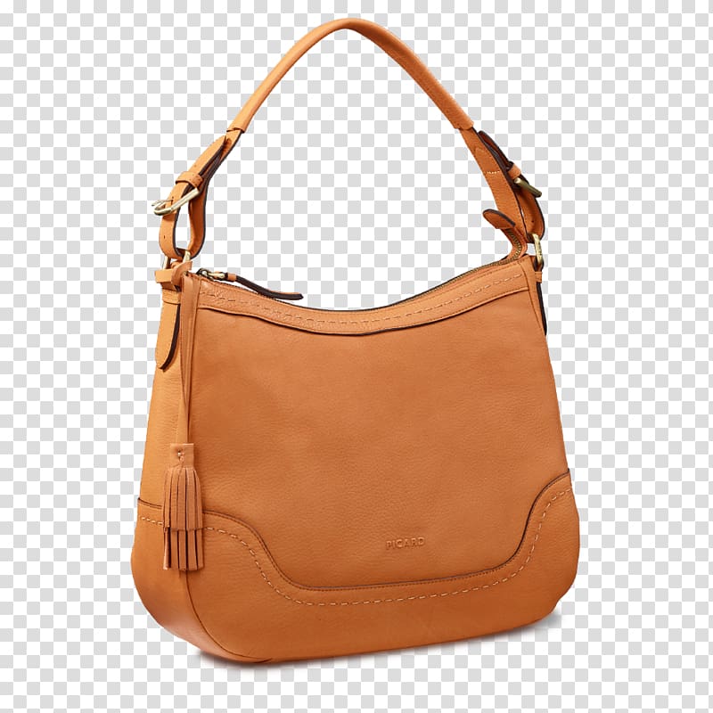 Hobo bag Caramel color Leather Brown Messenger Bags, bag transparent background PNG clipart