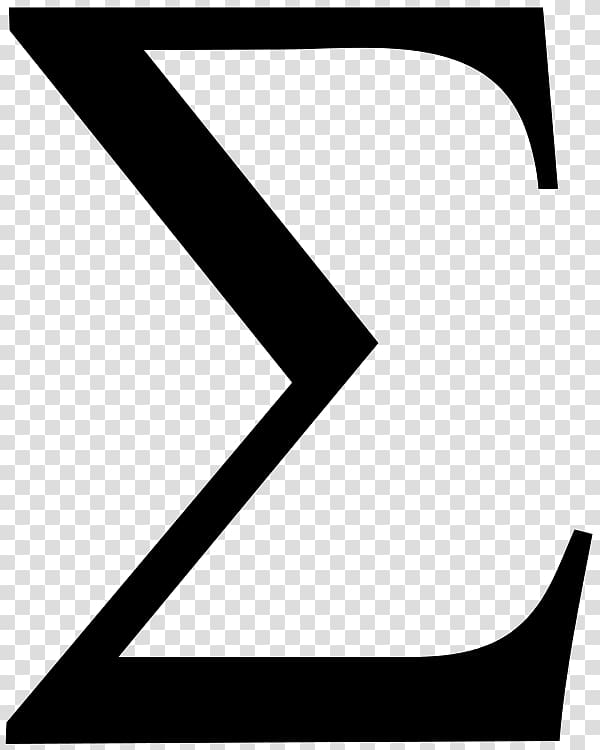 Sigma Greek alphabet Symbol Phi Summation, symbol transparent background PNG clipart