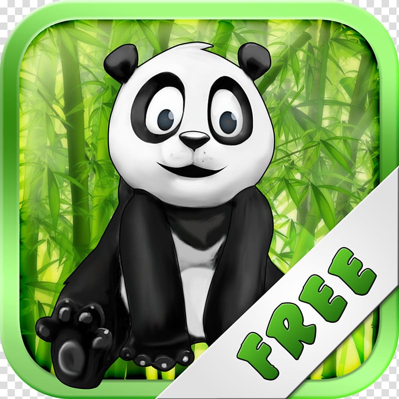 Giant panda Run in the Jungle Free iTunes Game Casino, others transparent background PNG clipart