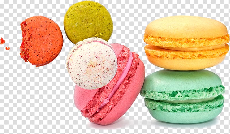 Macaroon Macaron Mille-feuille Cream Red velvet cake, cake transparent background PNG clipart