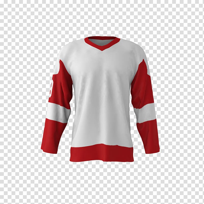 Hockey jersey Sleeve T-shirt Sweater, hockey transparent background PNG clipart