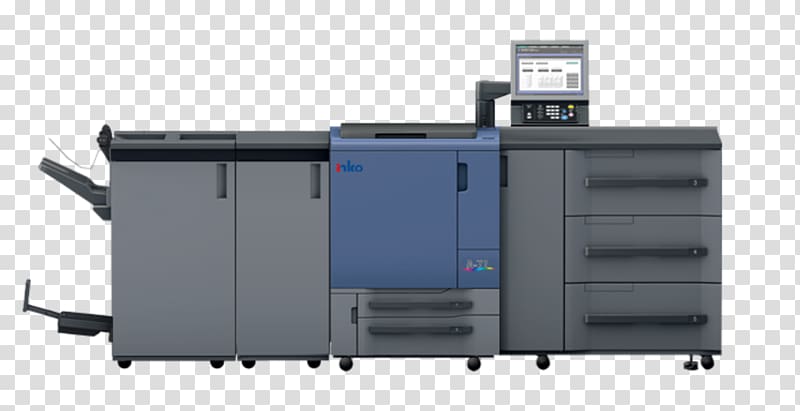 Konica Minolta Printer Digital printing copier, printer transparent background PNG clipart