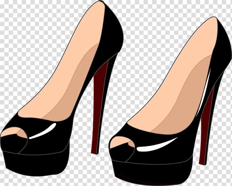 High heels vector PNG and Clipart