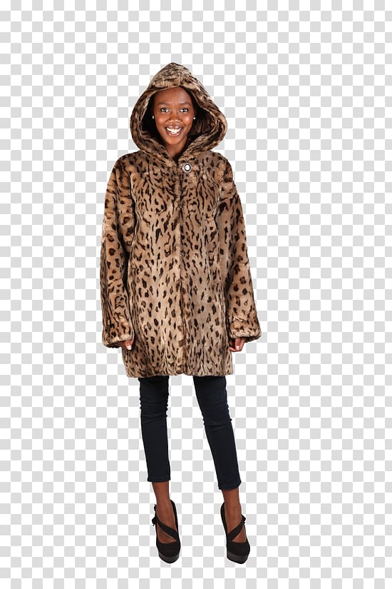 Fur clothing Coat Hood Jacket, fur transparent background PNG clipart