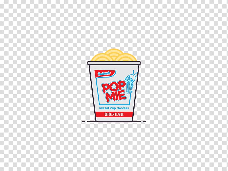 Brand Logo Yellow Font, Cup Noodle transparent background PNG clipart