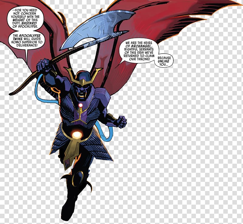 Apocalypse Warren Worthington III Superhero Thor Marvel Comics, apocalypse transparent background PNG clipart