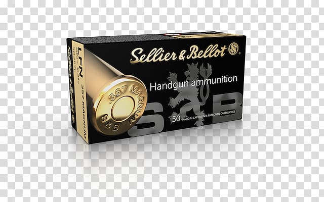 Sellier & Bellot Ammunition .25 ACP 9×19mm Parabellum .357 Magnum, 357 Magnum transparent background PNG clipart