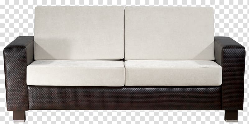 white and black loveseat couch, Couch Table Chair, Patio Sofa transparent background PNG clipart