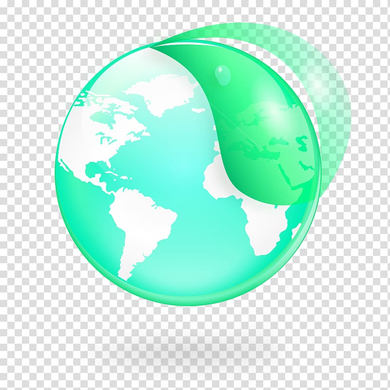 World map Globe , Icon Leaf transparent background PNG clipart