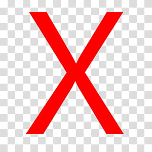 red x transparent background