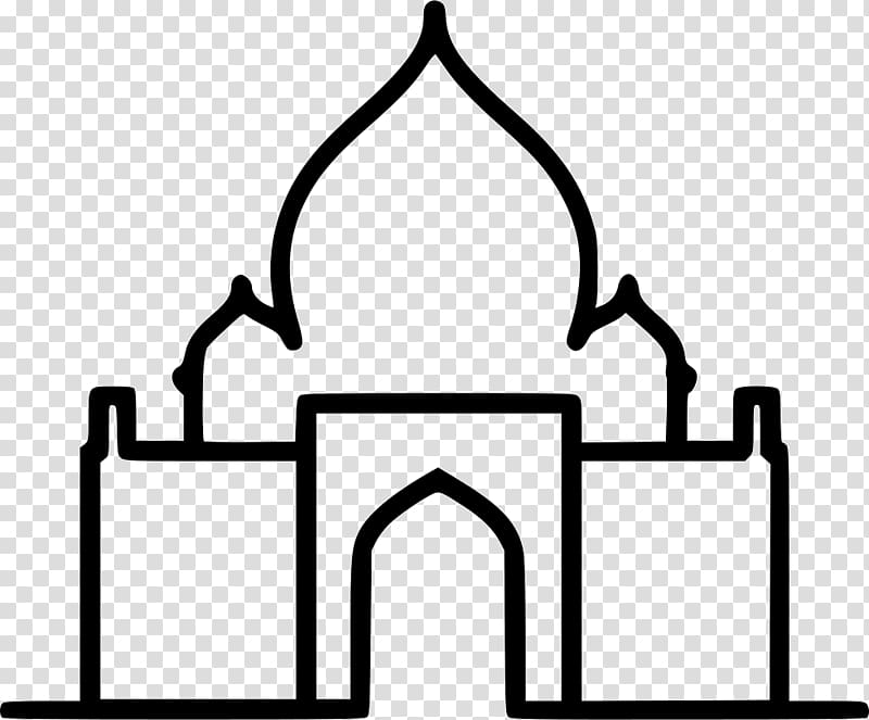 Black Taj Mahal Monument Mausoleum, taj mahal transparent background PNG clipart