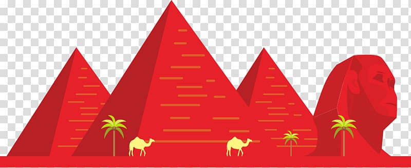 Ancient Egypt Red Pyramid, Red Pyramid transparent background PNG clipart