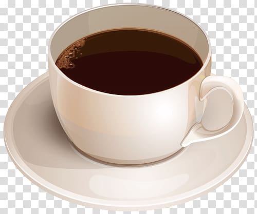 white ceramic cup art, Coffee Solo transparent background PNG clipart