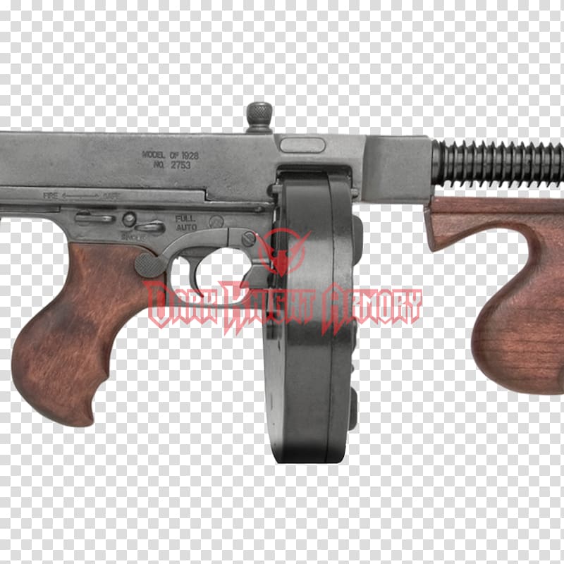 Trigger Thompson submachine gun Firearm, weapon transparent background PNG clipart