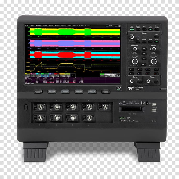 Electronics Teledyne LeCroy Oscilloscope Spectrum analyzer Power analysis, Batterfly transparent background PNG clipart