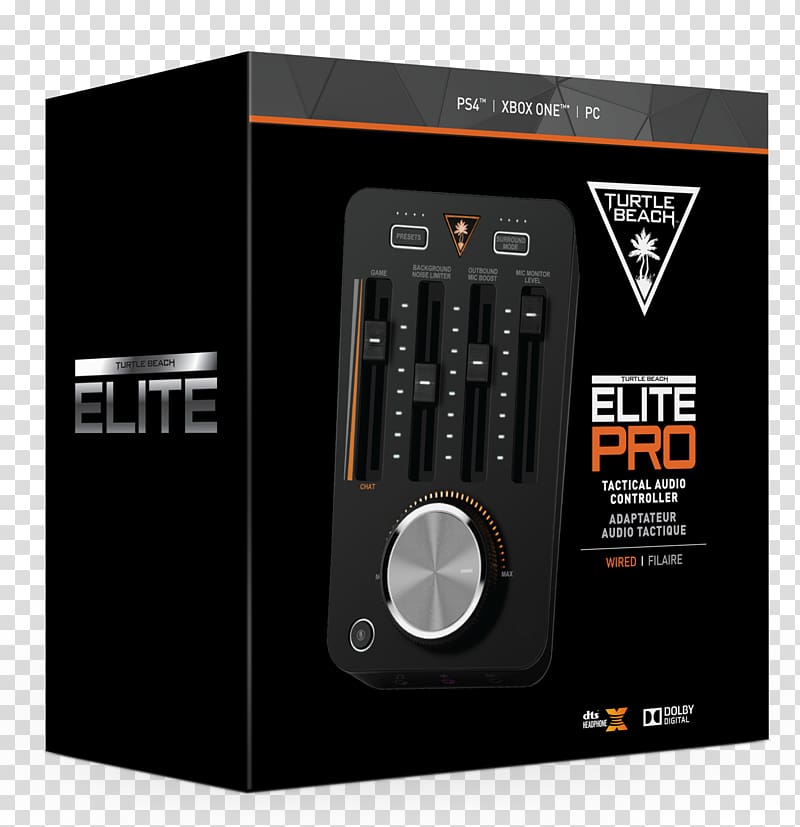 Turtle Beach Elite Pro T.A.C Audio Turtle Beach Corporation Computer, Computer transparent background PNG clipart