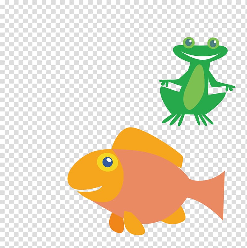 Edible frog, Fish and frogs transparent background PNG clipart